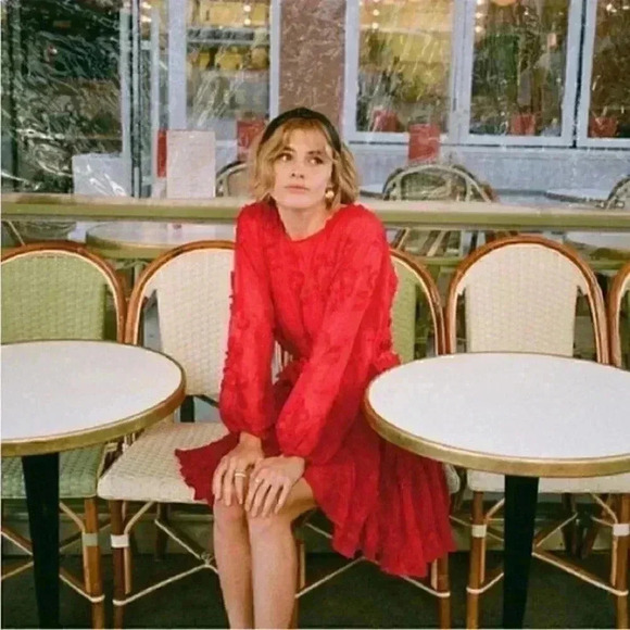 NWT Anthropologie x Mare Mare Amal Textured Mini Dress XS - Picture 2 of 9